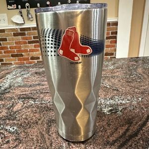 Metal Boston Red Sox tumbler